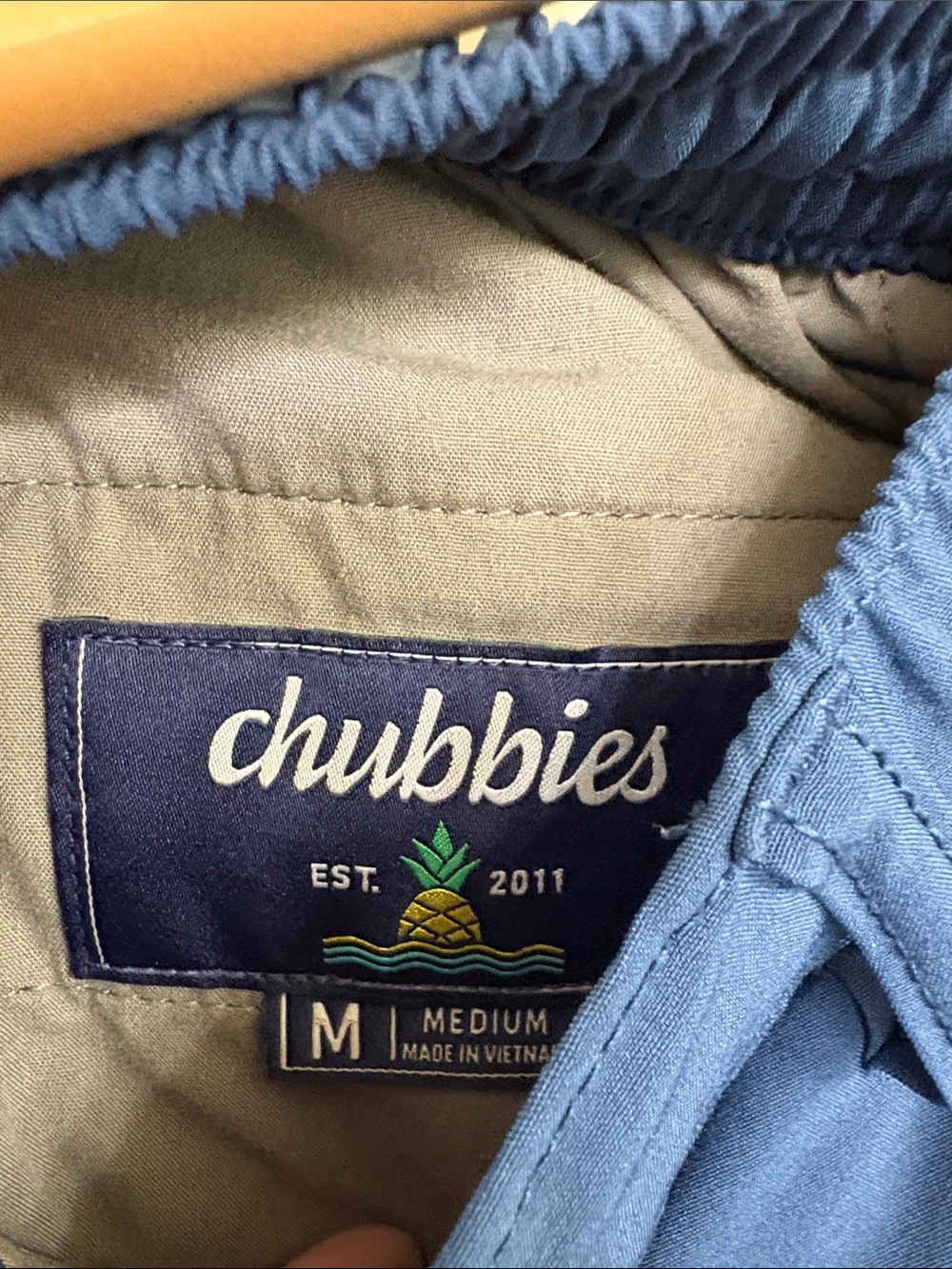 chubbies Navy Drawstring Shorts - Picture 8 of 9